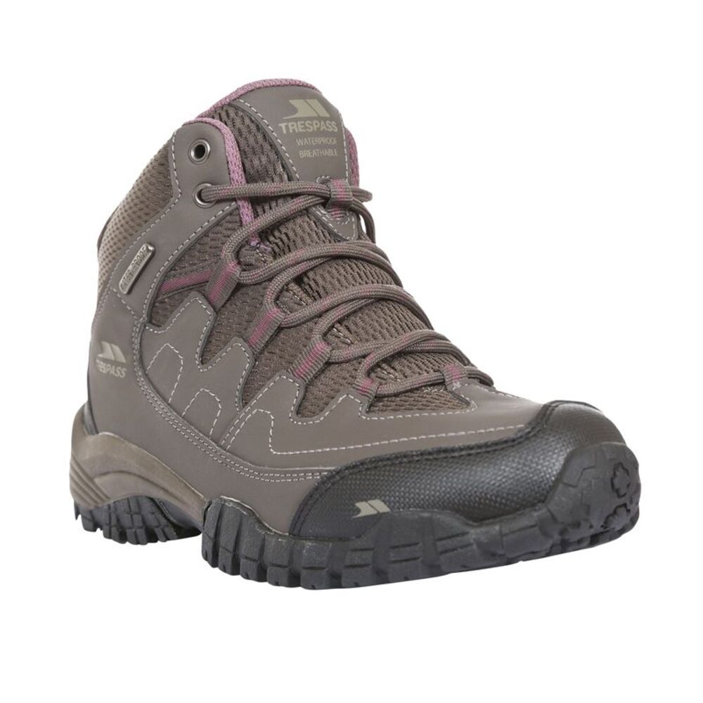 Trespass Womens/Ladies Mitzi Waterproof Walking Boots / Coffee